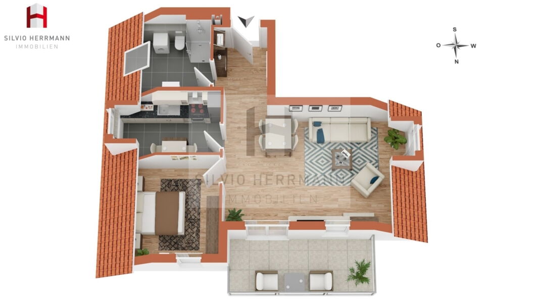 3D-Grundriss