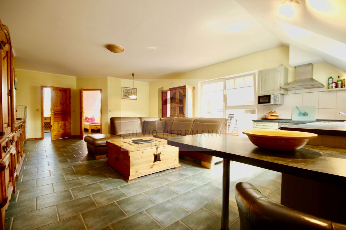 Appartement Wohnen und Kochen