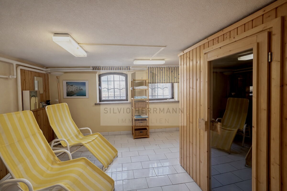 Kellergeschoss Sauna