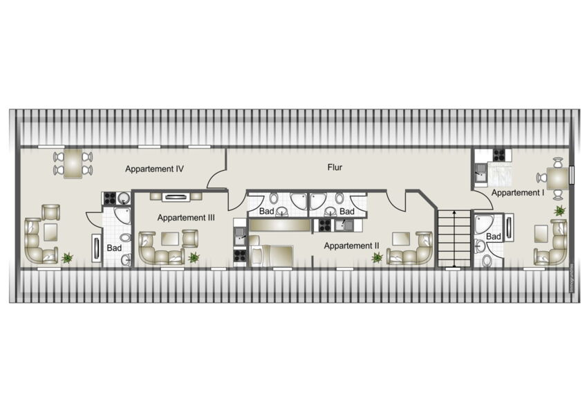 Grundriss Obergeschoss